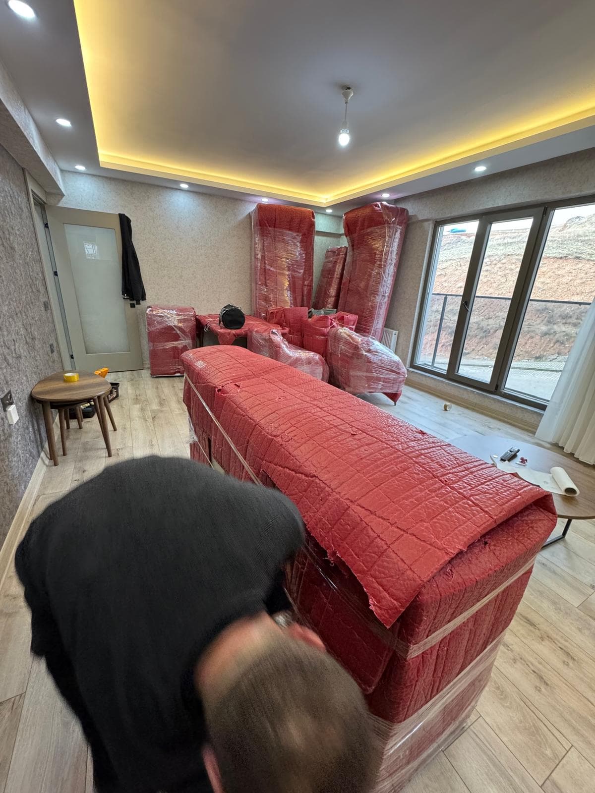 Profesyonel streç film paketleme